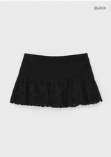 [MADE] Pervi Lace Mini Skirt Pants