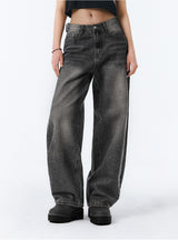 BTB : ブリーズウォッシングジーンズ [ASH CHARCOAL] [UNISEX]