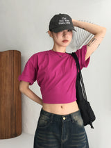[UNISEX] ティフェンデイリープレーンオーバーフィット半袖Tシャツ