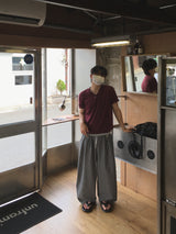 ソウレイカー ツータック ストライプ パンツ 3C