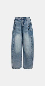 Brooklyn Pocket Wide Denim