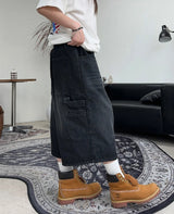 Ethan Carpenter Bermuda denim pants