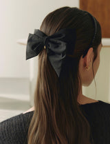 26SS★ Colombe d'Or アンバランスリボンテールヘアピン