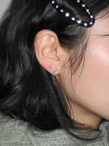 [925Silver] セーフティーピンピアス
