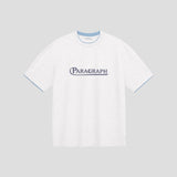 PARAGRAPH LAYERED EDGE T SHIRT