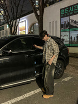 니벨 커브 벌룬 워시드 팬츠