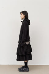 Grid Slash Zip Up