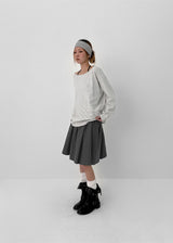 [MADE] Koyu Stripe Boat Neck Long Sleeve T-Shirt