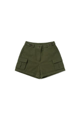 Roll-up cargo shorts_khaki