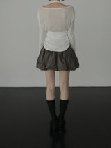 Leon See-through Snap Cardigan