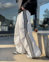 Face Track Line Snap Pants