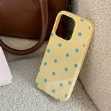 パステル トーン ドット パターン ジェリー iPhone ケース