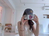 フォーエバー サマー マグセーフ グラス バンパーケース(WHITE)