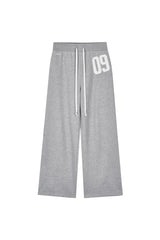 09 Numbering straight pants