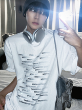 Silver Cord List Short Sleeve Tee