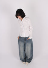 DIA EYELET DENIM