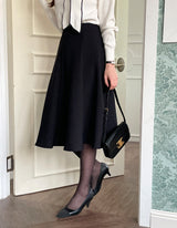 Becca Brushed Span Flare Skirt