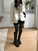 Wish Bookle Tweed Jacket (2 colors)