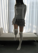 JENNIE LACE CANCAN SKIRT PANTS