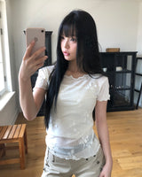 アムールメッシュ半袖Tシャツ