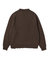 25FW ディストレスドベアウールニット