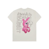 24FW  レトロラビットショートスリーブTシャツ クリーム