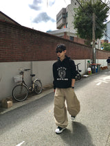 ノバピンタックワイドバルーンパンツ 3C