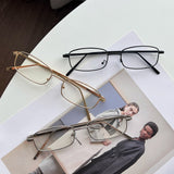Neoretro Geek Chic 8021 Glasses GOLD