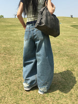 カービークラックカーブドデニムパンツ (1c)