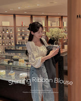 【MADE】Shirring blouse