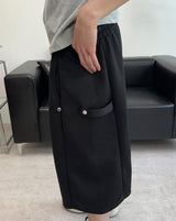 Karoon Button Bermuda Pants