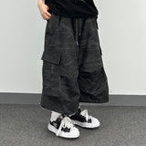 camo cargo cotton shorts