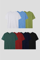 Pierre Slub Round Short Sleeve T-shirt