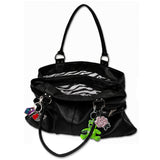 インナー ゼブラ バックル バッグ [BLACK]