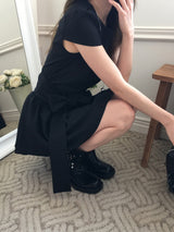 Biker half boots