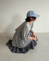 Stripe lettering Cap (2colors)