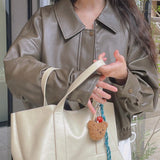 Corbel Leather Jumper
