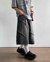 Slash Bermuda Denim Pants