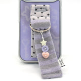 SUN CASE BUTTON BELT PURPLE