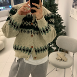  Sharp Iceland Nordic Knit Cardigan