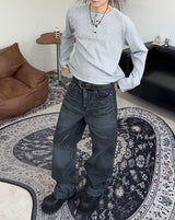 Colden fade washing denim pants
