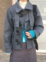 dot corduroy skirt