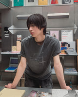 オフセット ヴィンテージ レタリング 半袖Tシャツ