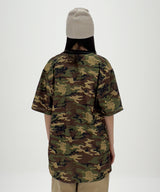 SKELETON CAMO BASEBALL JERSEY - [KHAKI]