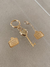 My address mini key ring