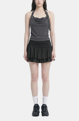 Livia Buckle Halter Top