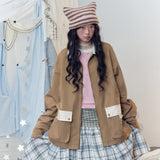 Classic Vintage Mid-Length Blouson Jacket