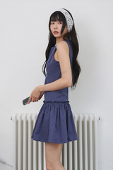 Darlene Mini Dress Navy
