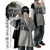 スモークカラースロットロングスリーブTシャツ