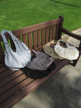 eyelet point shoulder bag